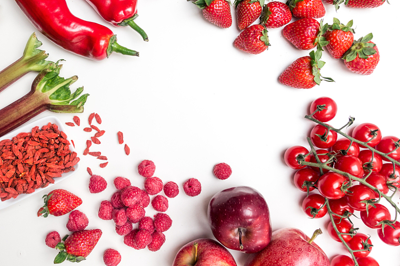 苹果枸杞草莓树莓水果