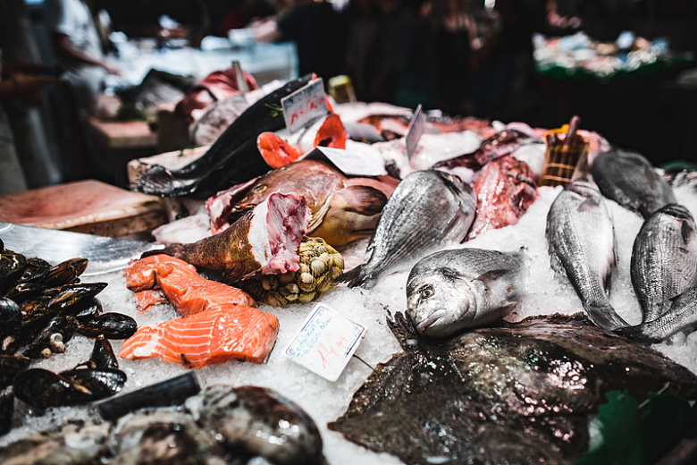 鱼类市场海鲜摄影