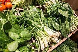 菜市场一堆小白菜