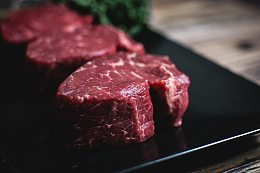 生牛排食物鲜肉摄影
