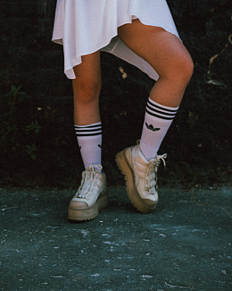 腿鞋子袜子女性