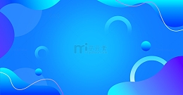 蓝色科技渐变简约背景