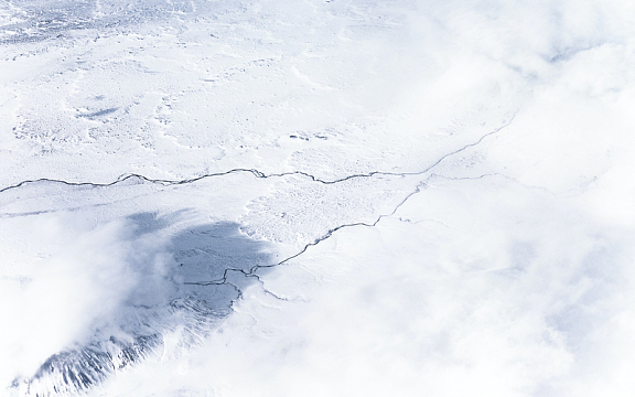 雪地航空摄影