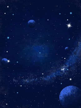 梦幻科技星球光点背景