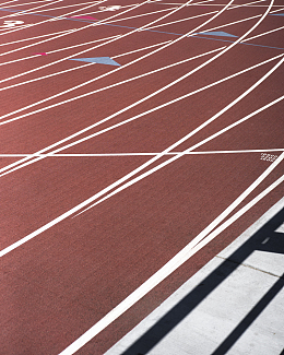 田径场操场跑道摄影