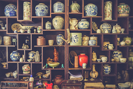 陶瓷货架图片