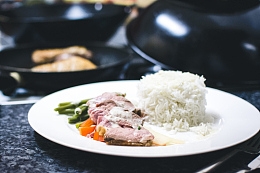 鸭肉饭图片