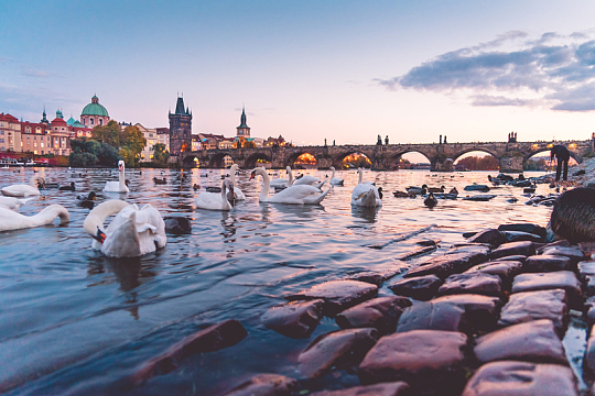 布拉格日落