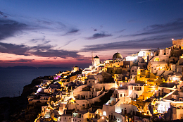 爱琴海夜景