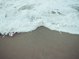 唯美沙滩海浪