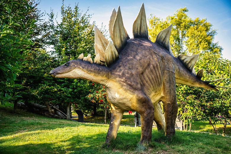 公园侏罗纪恐龙模型