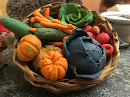 儿童彩泥手工作品