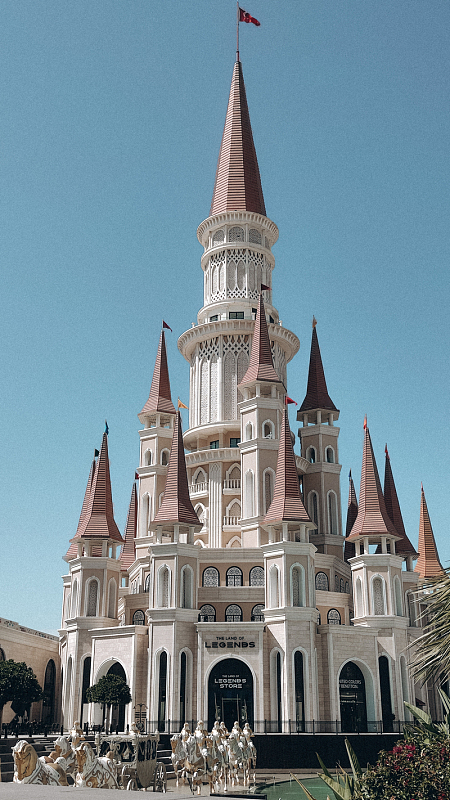 安塔利亚城堡建筑摄影