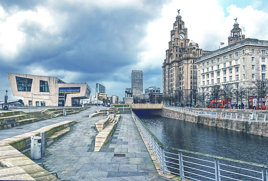 英国利物浦城市建筑