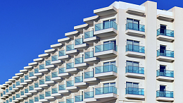 小户型公寓建筑外观摄影