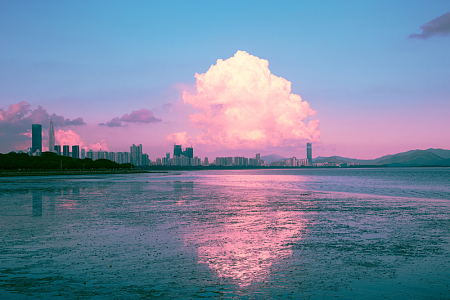 深圳湾城市景观