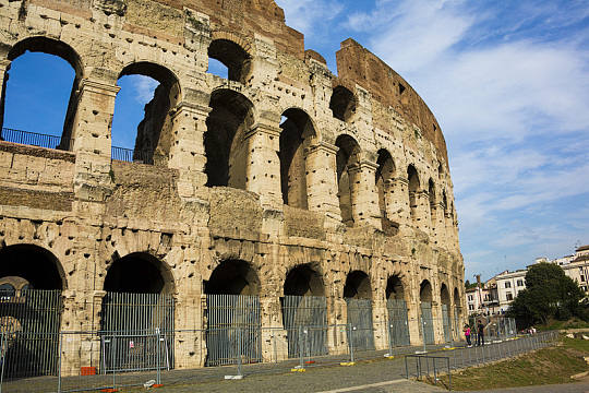 罗马斗兽场建筑局部