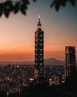 台北101摩天大楼建筑
