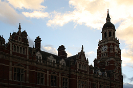 欧式圆顶复古建筑