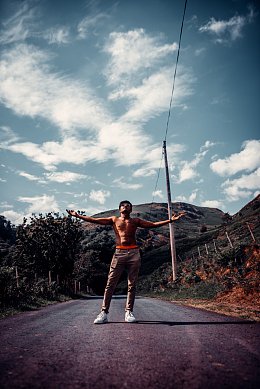 公路旅行,马路,户外,肖像,人物