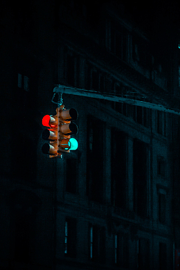 红黄绿交通信号灯