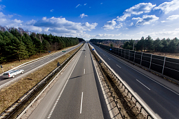 笔直高速路摄影