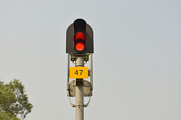 交通信号灯红色