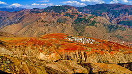 龙脊梯田地势地貌