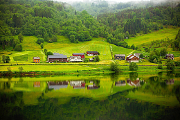 挪威乡村风景