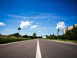 蓝天白云公路