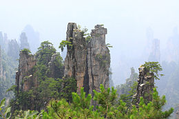 张家界的风景