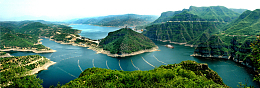 黄河三峡全景