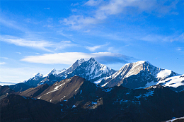 阿尔卑斯雪山