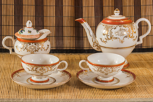 精美复古陶瓷茶具