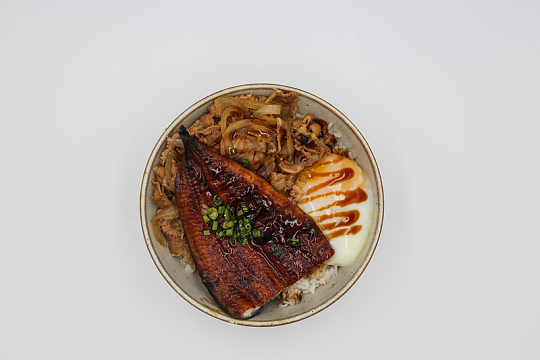 日本香煎鳗鱼美食套餐