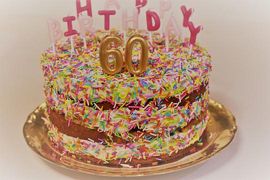 60岁生日蛋糕