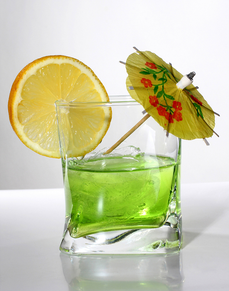 绿色果汁饮料