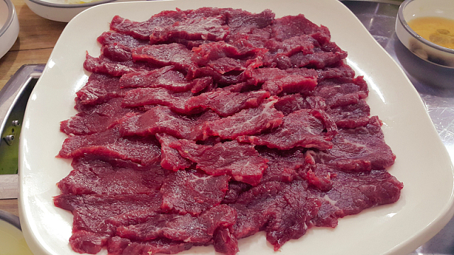 切片火锅牛肉