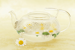 茶壶洋甘菊饮品
