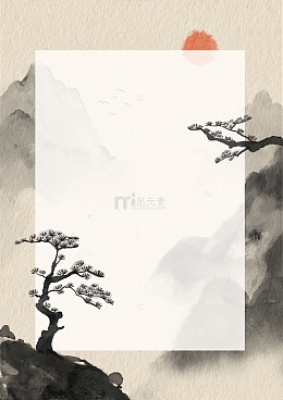 国风古风水墨背景