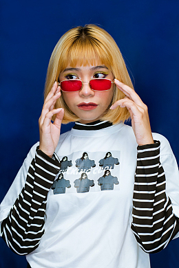 亚洲时尚减龄发型美女写真
