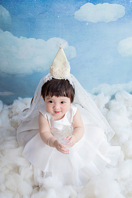 婴儿女宝宝可爱写真