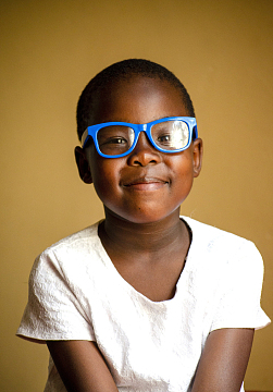 可爱黑人儿童写真