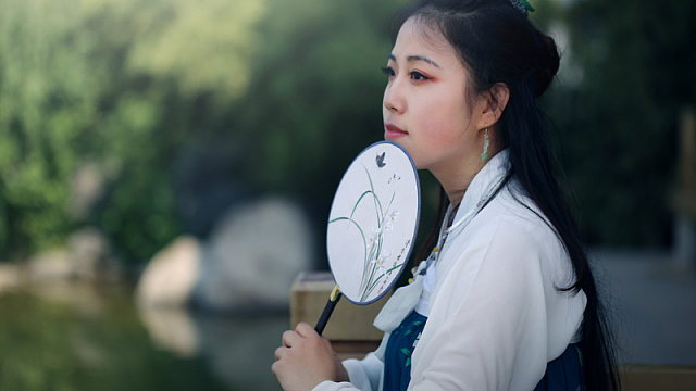 古典汉服美女写真