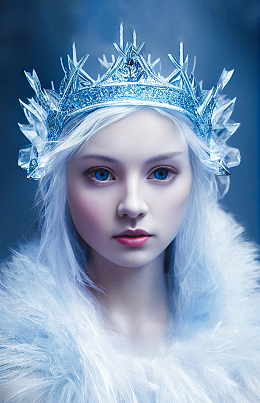 冰雪女王造型