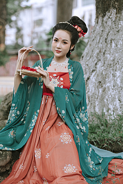 汉服唐风美女
