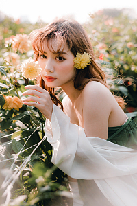 仙气飘飘性感美女