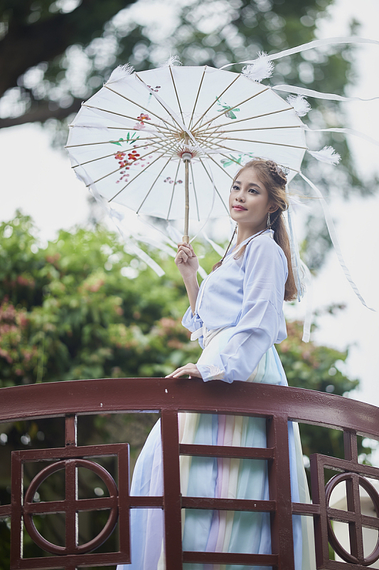 改良汉服古典美女写真