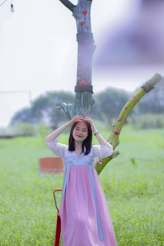 现代汉服美女写真