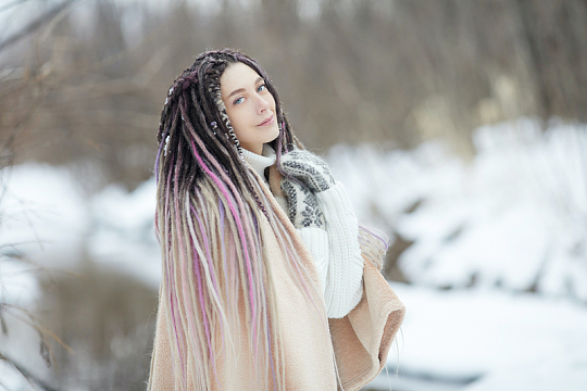 唯美白皙美女写真